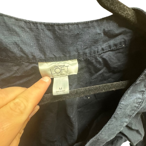 Ann Taylor | LOFT | Gorgeous Button Down‎ Navy Dress | Excellent Condition! 0022 - Picture 7 of 7